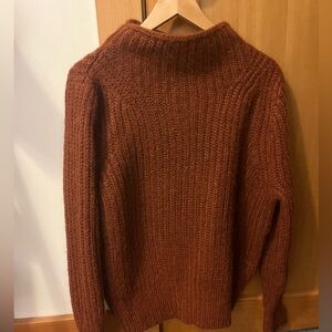 Madewell Burnt Orange Sweater